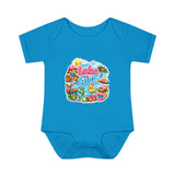 Lake Lover Infant Baby Rib Bodysuit | Cute Water-Themed Baby Onesie