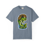 Lake Life Bass with Sunglasses T-Shirt | Fishing Shirt, Retro Fish Design