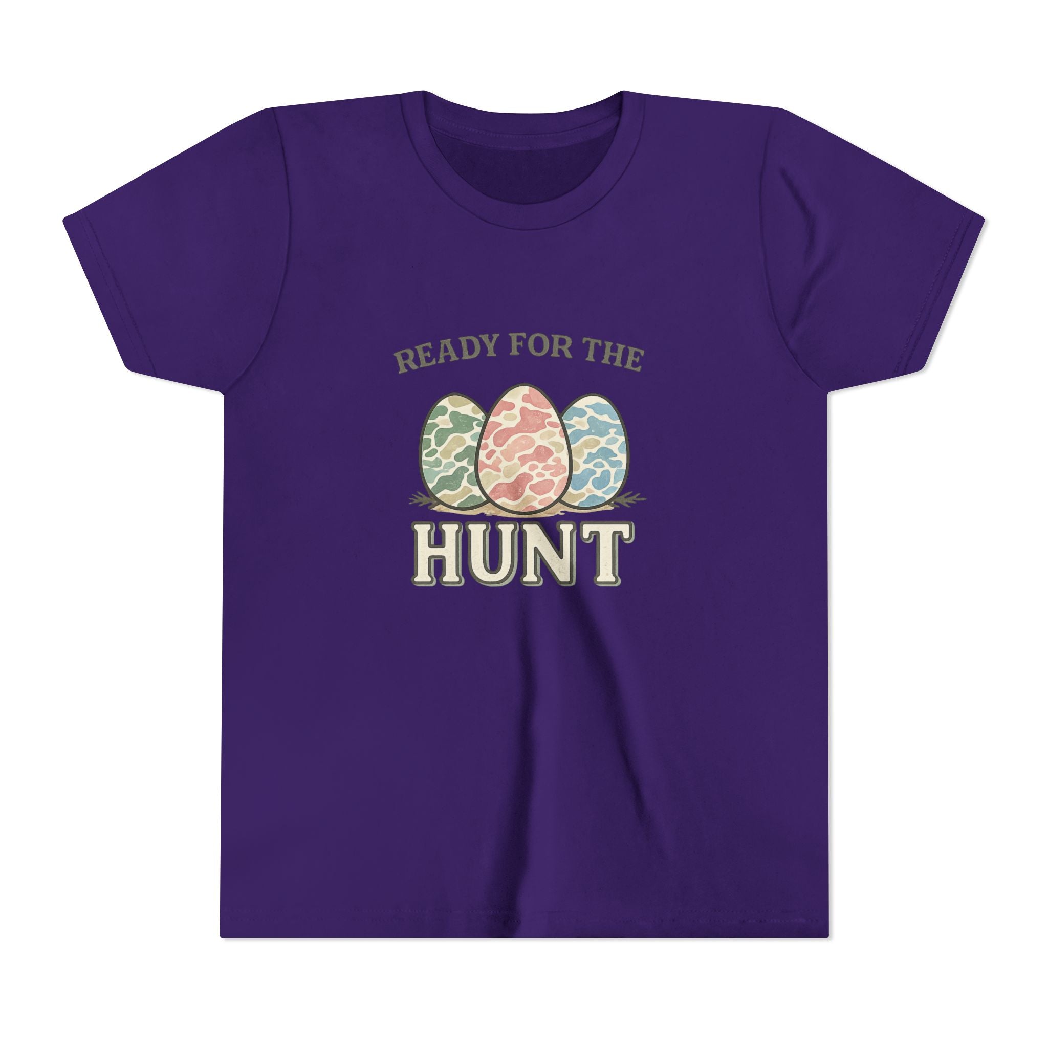Easter Cute Girls' Short Sleeve Tee — Adorable Easter Graphic Shirt