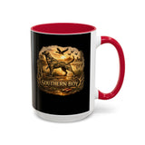 Colorful Mugs 11oz 15oz, Ceramic Coffee Mug | Bright Gradient Drinkware