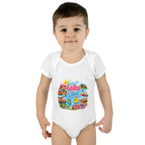 Lake Lover Infant Baby Rib Bodysuit | Cute Water-Themed Baby Onesie