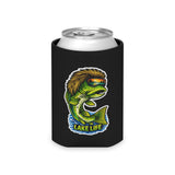 Funny Bass Mullet Can Cooler — Lake Life Beverage Insulator