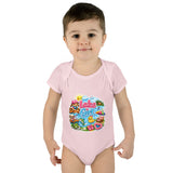 Lake Lover Infant Baby Rib Bodysuit | Cute Water-Themed Baby Onesie