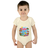 Lake Lover Infant Baby Rib Bodysuit | Cute Water-Themed Baby Onesie