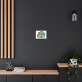 Lake Life Fishing Canvas | Matte Stretched Wall Art