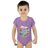 Lake Lover Infant Baby Rib Bodysuit | Cute Water-Themed Baby Onesie