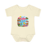 Lake Lover Infant Baby Rib Bodysuit | Cute Water-Themed Baby Onesie