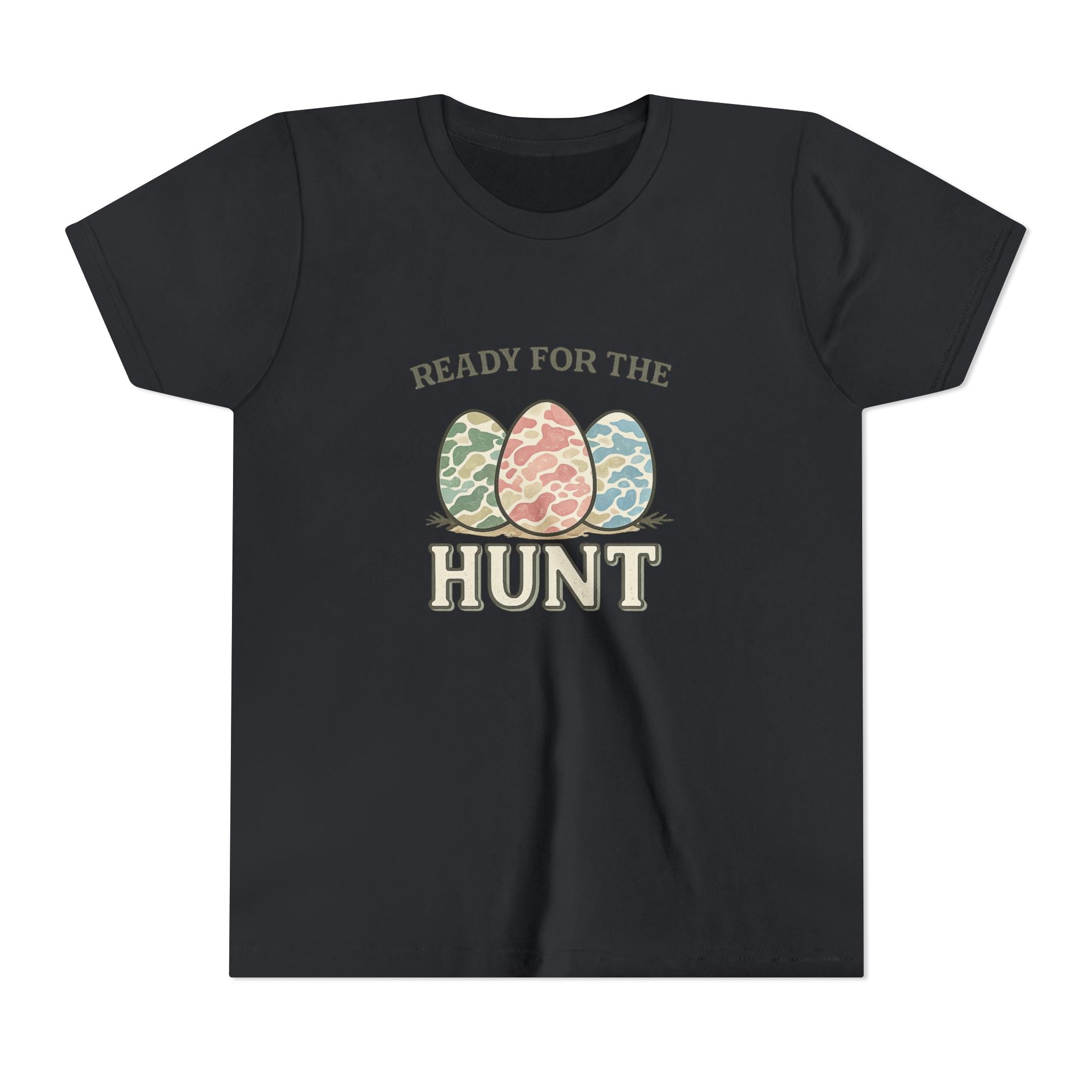 Easter Cute Girls' Short Sleeve Tee — Adorable Easter Graphic Shirt