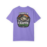 Funny Fishing T-Shirt — "I Have a Crappie Attitude"