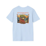 Southern Roots & Trails Turkey Hunting Shirt | Southern Outdoor Graphic Tee | Faith Family Outdoors | Unisex Comfort Tee