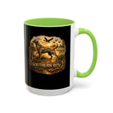 Colorful Mugs 11oz 15oz, Ceramic Coffee Mug | Bright Gradient Drinkware