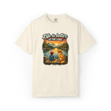 Life Is Better at the Lake T-shirt | Lake Fishing Camping Dog Sunset