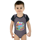 Lake Lover Infant Baby Rib Bodysuit | Cute Water-Themed Baby Onesie
