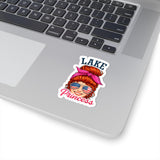 Lake Princess Kiss-Cut Sticker | Patriotic Sunglasses Summer Lake Life