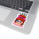 Lake Princess Kiss-Cut Sticker | Patriotic Sunglasses Summer Lake Life