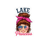 Lake Princess Kiss-Cut Sticker | Patriotic Sunglasses, Pink Bandana