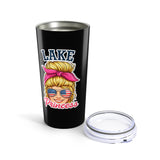 Lake Princess Tumbler 20oz | Patriotic Sunglasses Summer Lake Life