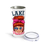 Lake Princess Tumbler 20oz | Patriotic Sunglasses, Red Hair Bandana