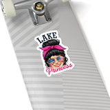 Lake Princess Sticker | Patriotic Sunglasses Girl Kiss-Cut Sticker