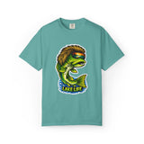 Lake Life Bass with Sunglasses T-Shirt | Fishing Shirt, Retro Fish Design