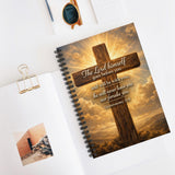 Deuteronomy 31:8 Scripture Verse Spiral Notebook